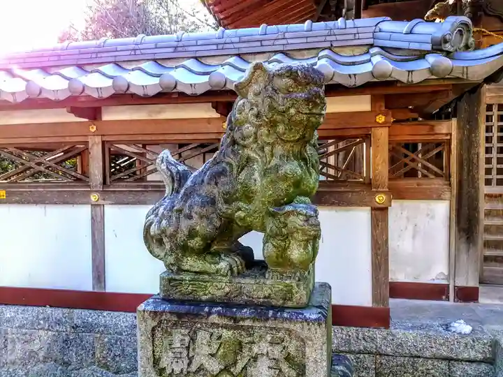勝手神社(金谷勝手神社)の狛犬