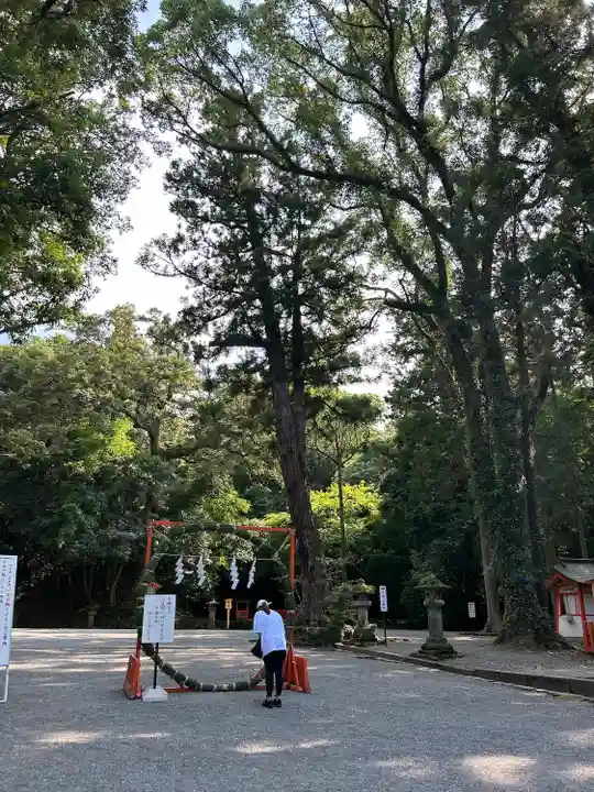 宇佐神宮の庭園