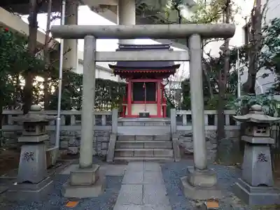 兜神社の鳥居
