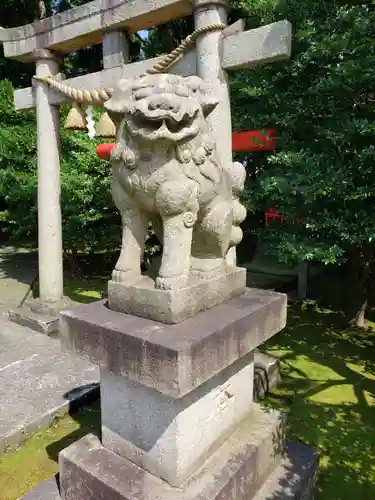 先宮熊野神社の狛犬