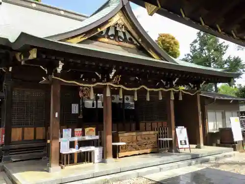 鳩ヶ谷氷川神社の本殿