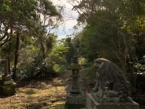 熊野神社の狛犬