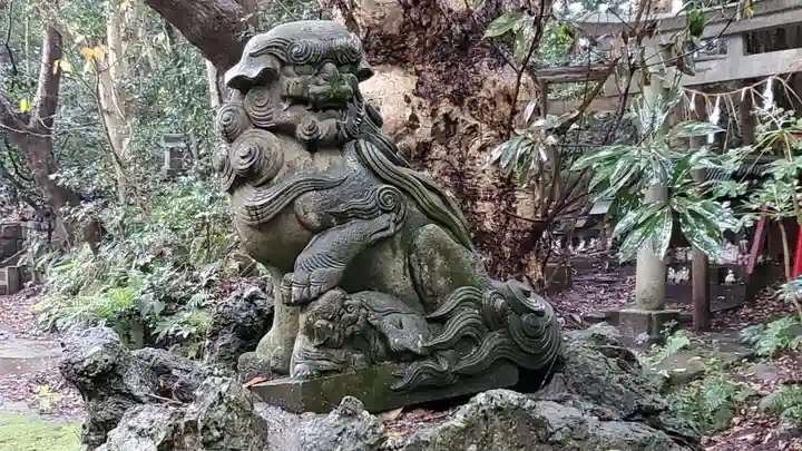渡海神社の狛犬