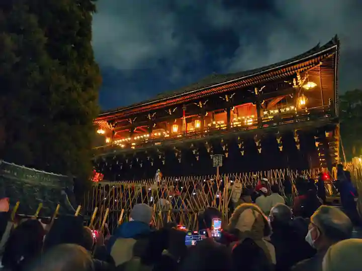 東大寺 二月堂のお祭り