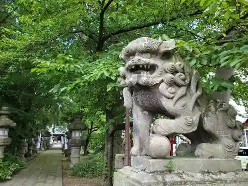 神炊館神社 ⁂奥州須賀川総鎮守⁂の狛犬