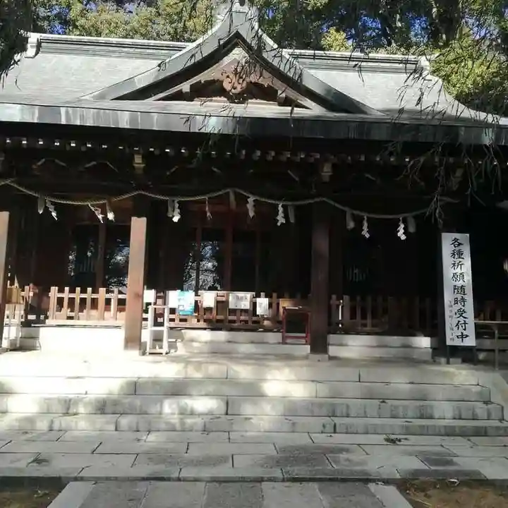 朝日森天満宮の本殿・本堂