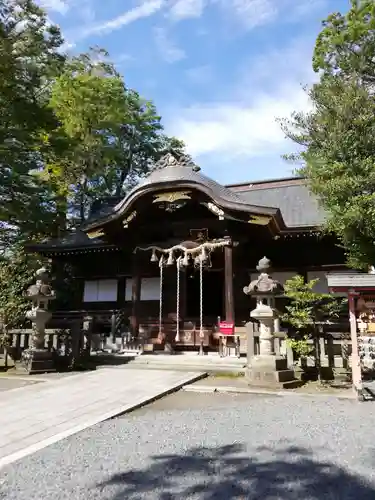 安積國造神社の本殿