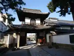 長松院の山門