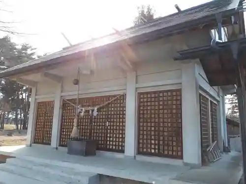 日居城野神社の本殿