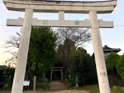 敏太神社の鳥居