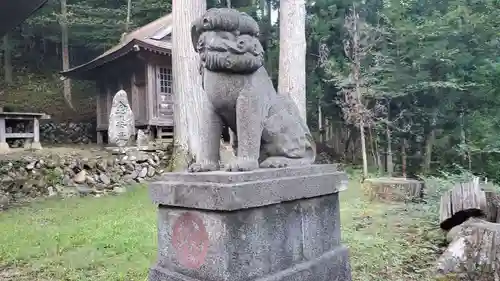 北野神社の狛犬