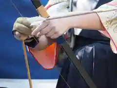 川田八幡神社のお祭り