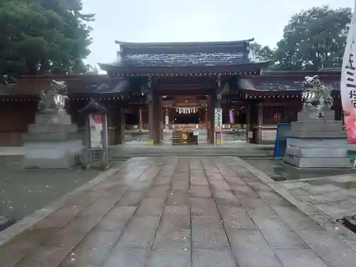 亀ケ池八幡宮の山門・神門
