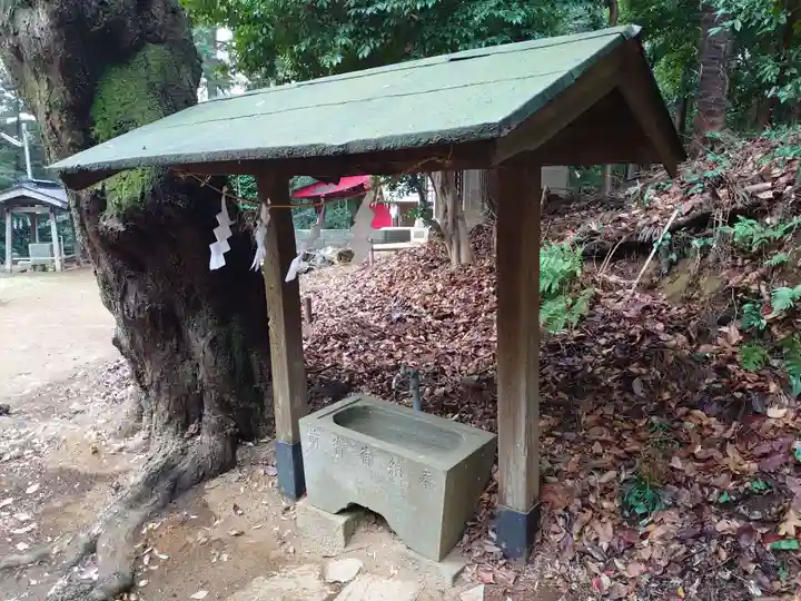 吉田杉山神社の手水舎