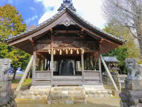 神明社（早尾）の本殿・本堂