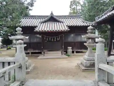 八幡神社の本殿・本堂