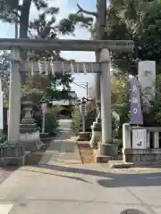 御霊神社の鳥居