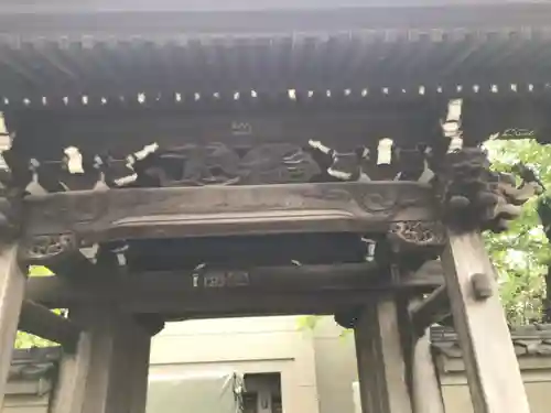 洪福寺の山門・神門