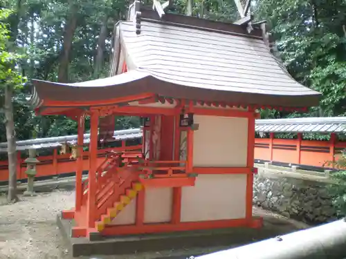 狭岡神社の本殿