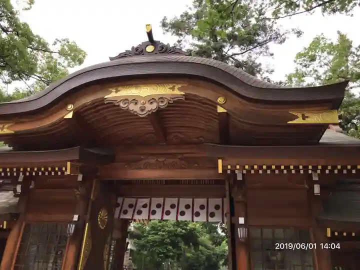 大國魂神社の山門・神門