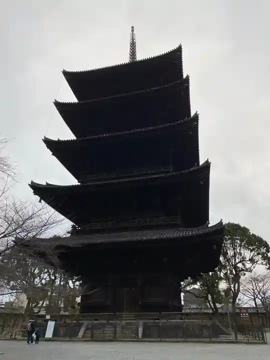 東寺(教王護国寺)の塔
