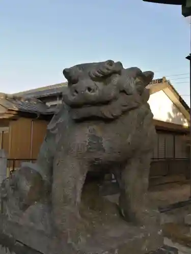 内川神社の狛犬