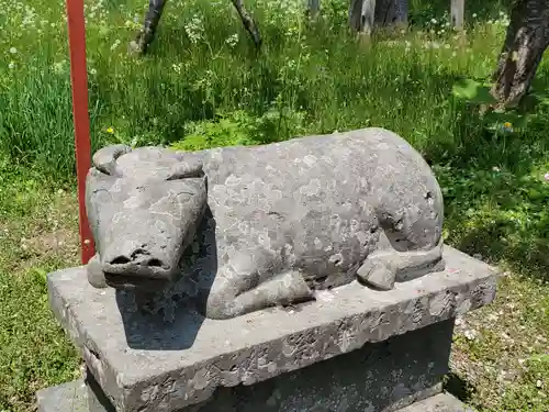 矢不来天満宮の狛犬