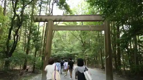 伊勢神宮外宮（豊受大神宮）の鳥居