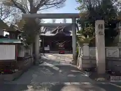 伊勢崎神社の鳥居