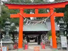 櫛引八幡宮の鳥居