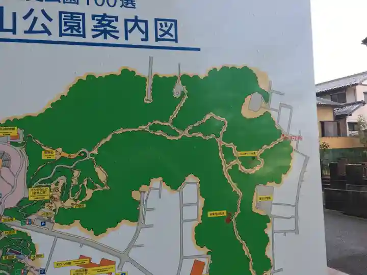 白山神社の周辺