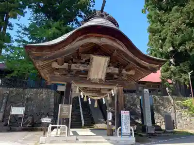 出羽月山湯殿山摂社岩根沢三神社（三山神社）(山形県)