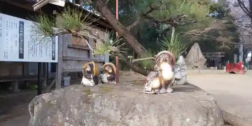 生品神社の狛犬