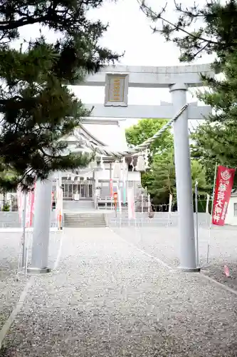 鹿部稲荷神社の鳥居