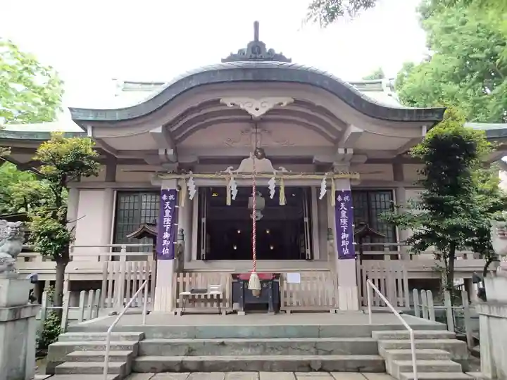 戸部杉山神社の本殿・本堂