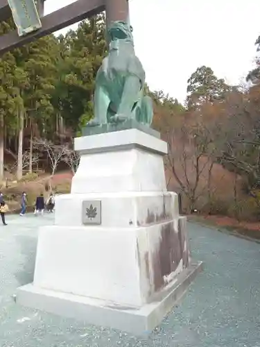 秋葉山本宮 秋葉神社 上社の狛犬