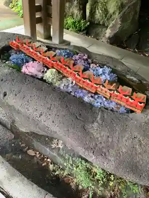 鎌倉宮の手水舎