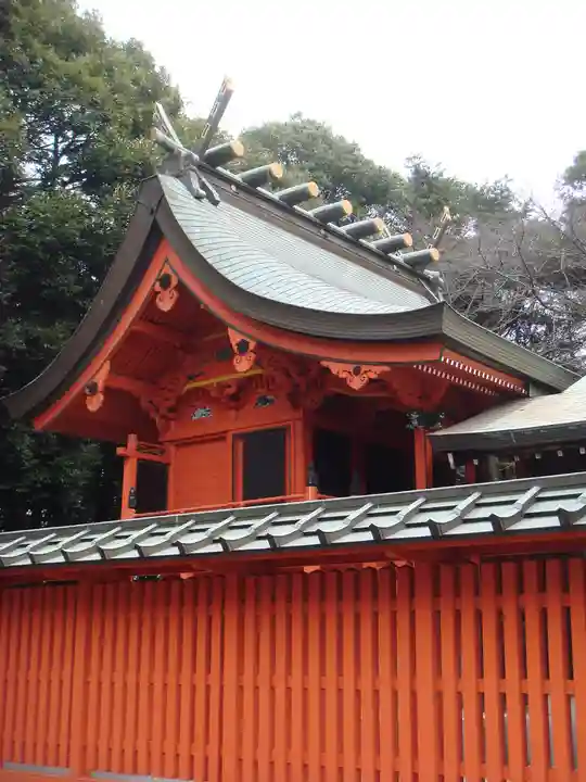 峯ヶ岡八幡神社の本殿・本堂
