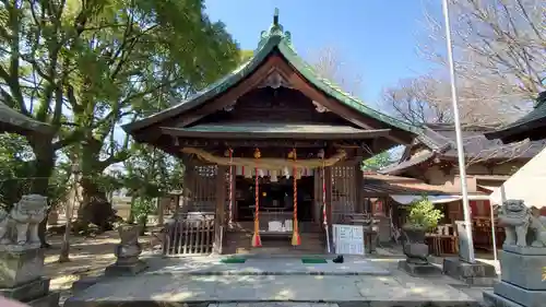 二日市八幡宮の本殿・本堂