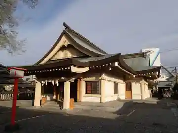 郡頭神社の本殿・本堂