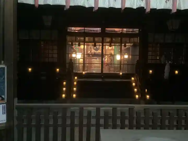 溝旗神社(肇國神社)の本殿・本堂