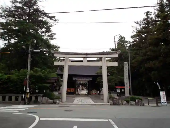 甲斐國一宮 浅間神社の鳥居