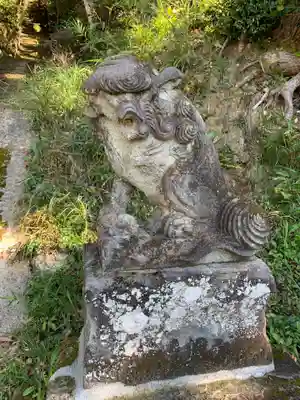 愛宕神社の狛犬