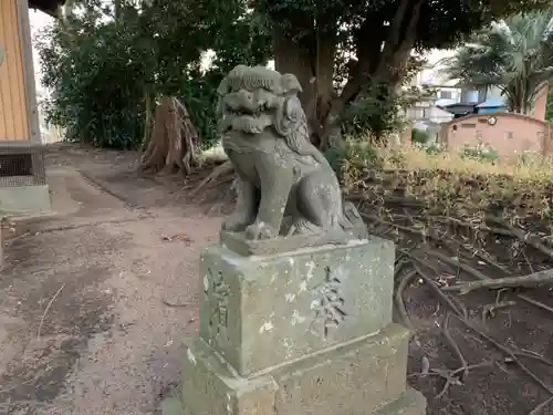 熊野神社の狛犬