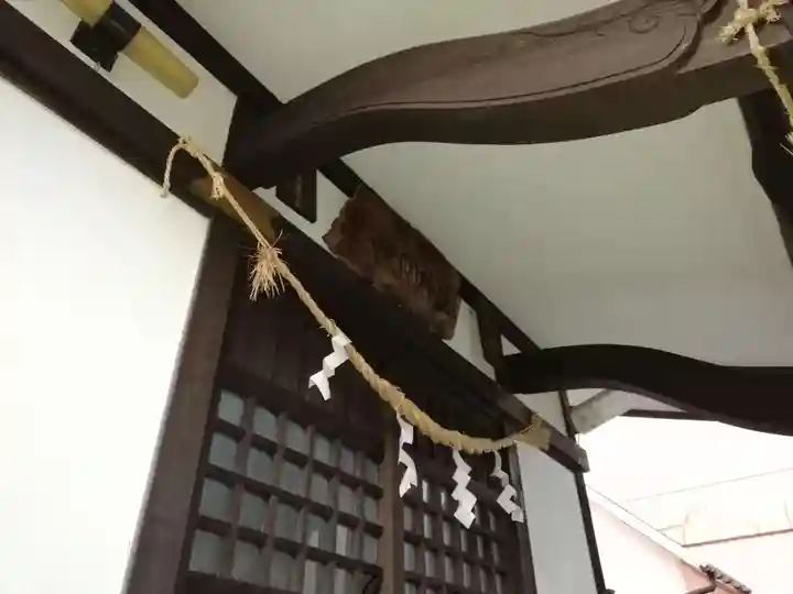 帳附神社の本殿・本堂