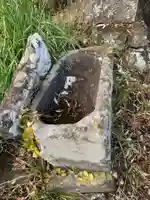 神社(名称不明)の手水舎