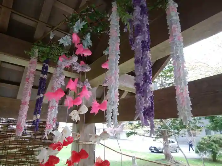 当別神社の手水舎