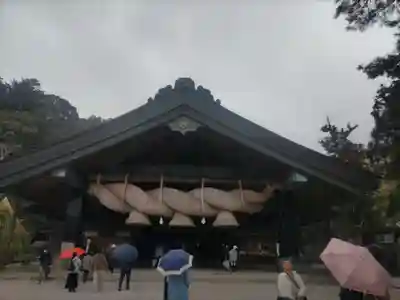 出雲大社神楽殿の本殿・本堂