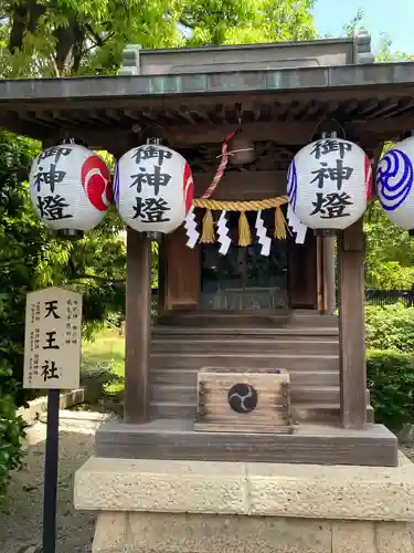 中野沼袋氷川神社の末社・摂社