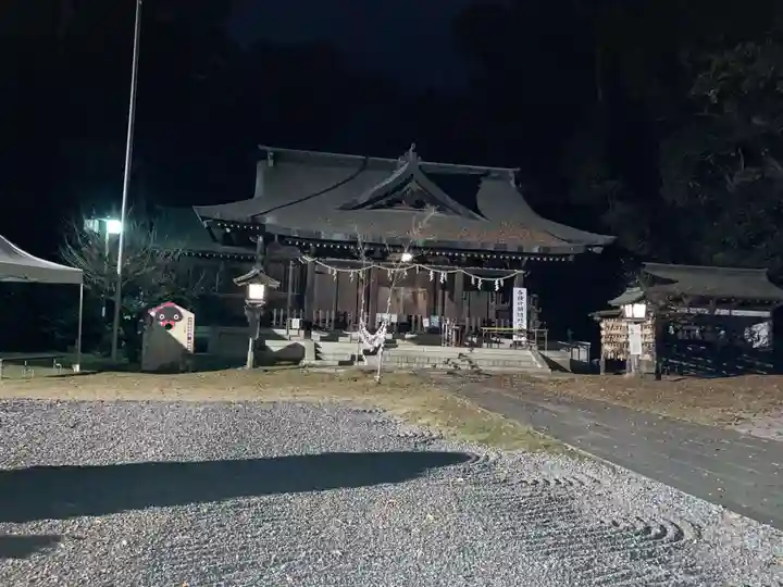 朝日森天満宮の本殿・本堂